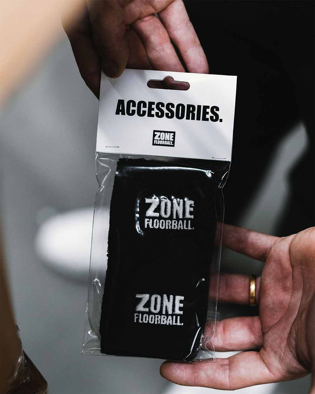WRISTBAND RETRO 2-PACK BLACK