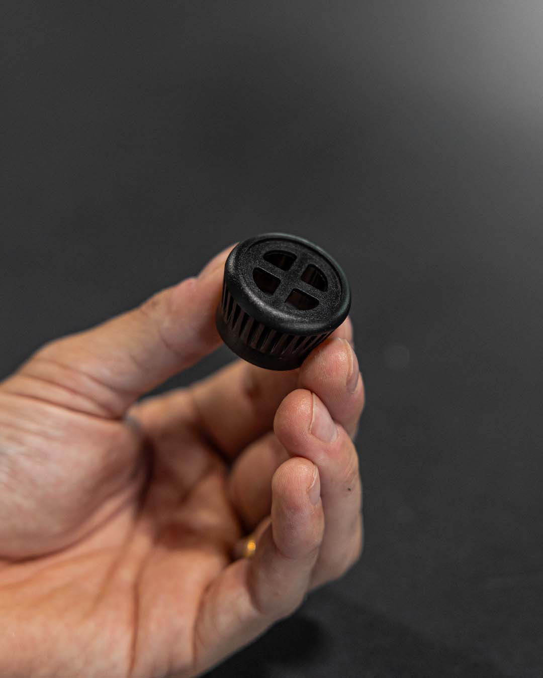 END CAP BLACK LIGHTWEIGHT 23,8MM